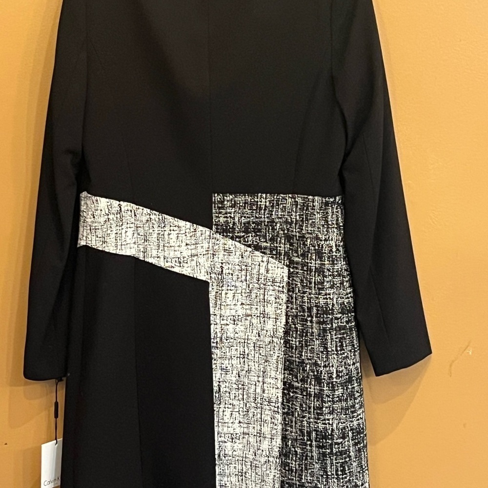 NWT Calvin Klein Black and White Women's Dress